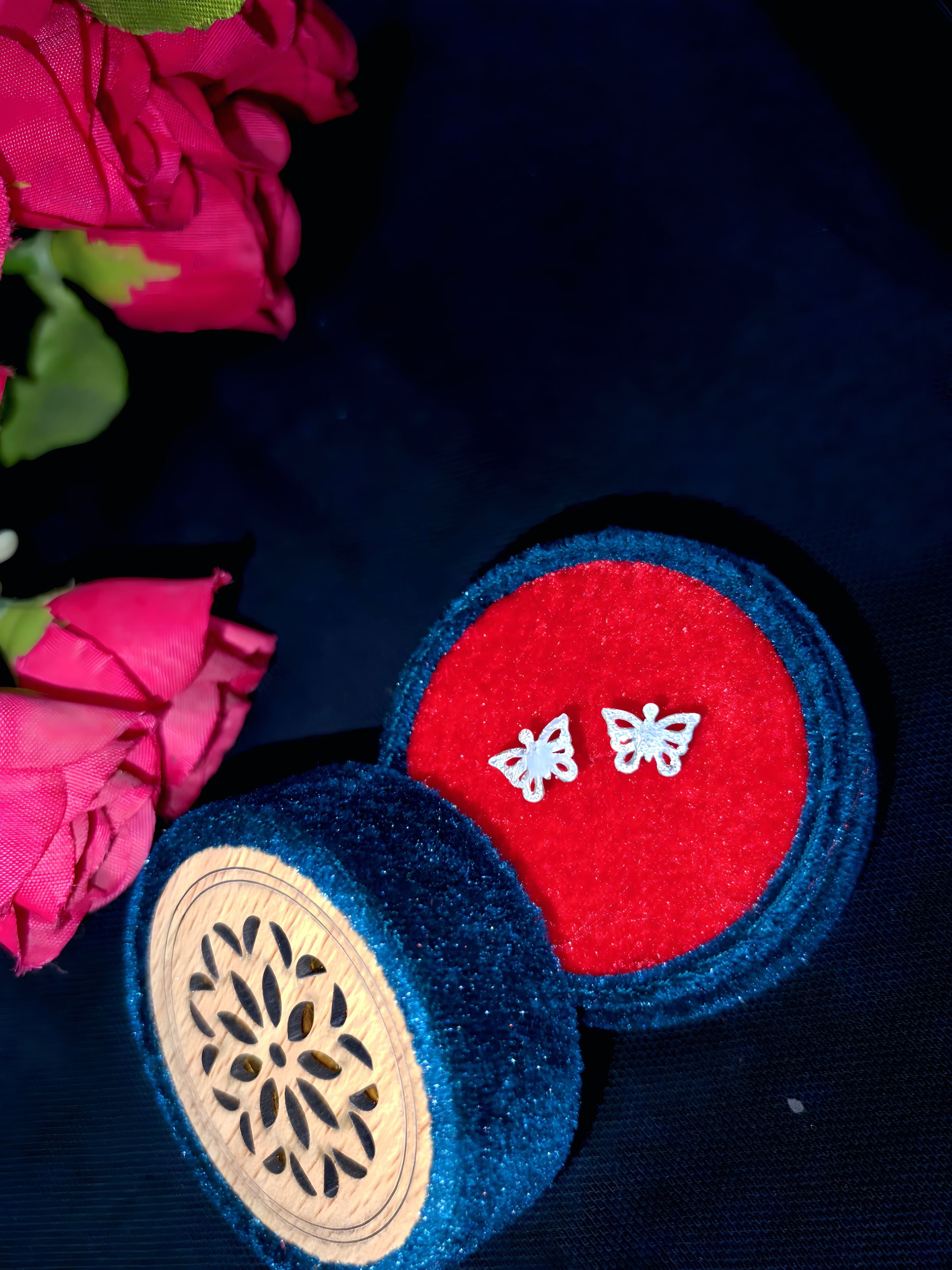 Aura Butterfly Studs