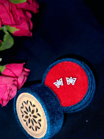 Aura Butterfly Studs